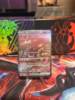 Pokemon TCG Sealed Mew EX 053 Holo Black Star Promo Scarlet & Violet 151 - Image 2