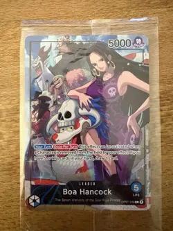 Boa Hancock OP07-038 ONE PIECE 2025 PSA Magazine Factory SEALED Promo Leader - Image 1