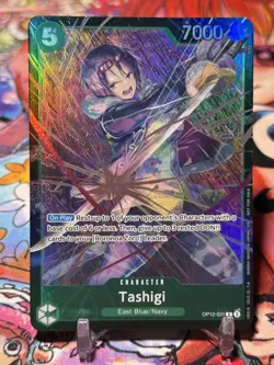 TASHIGI - One Piece TCG OP12-031 - PROMO Rare R - Store Treasure Cup 2025 - Image 1