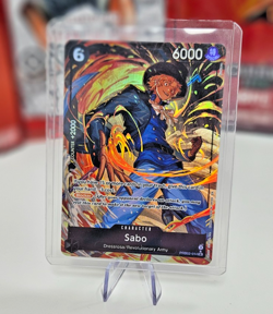 One Piece CCG | Sabo - (Alternate Art) | PRB02-014 | NM Foil Premium Best Vol. 2 - Image 1