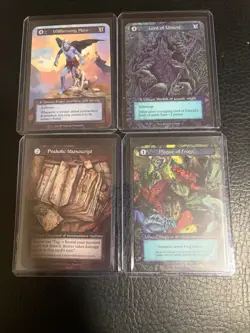 Sorcery Contested Realm Alpha Unique Lot, Plague Of Frogs,Witherwing Hero,+more. - Image 1