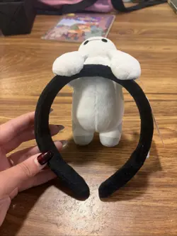 Tokyo Disney Big Hero 6 Baymax Plush Headband Ears Disneyland Japan - Image 3