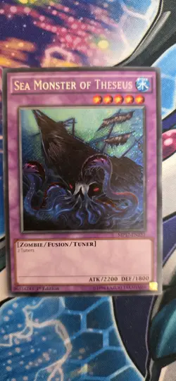 Sea Monster of Theseus MP17-EN231 Yu-Gi-Oh! Card Secret Rare 1st Edition - Image 1
