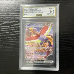 Pokemon TCG Ethan's Ho-Oh EX Sir 230/182 Destined Rivals AGS 9.5 Gem Mint - Image 1