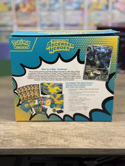 Display! Pokemon Center Ascended Hero's ETB Empty Opened - Image 3