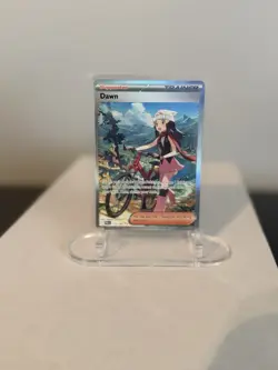 Pokemon Dawn Full Art Trainer Supporter Foil Card PLB 129/094 - Image 2