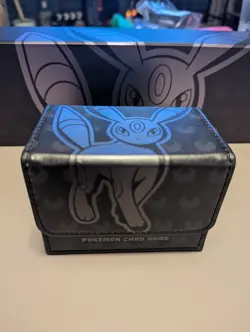 25th Anniversary Official Pokemon TCG Umbreon accessories deck box card sleeves - Image 1
