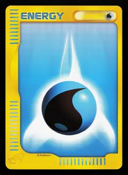 Water Energy 2001 Japanese e Series Pokemon Card - Image 1