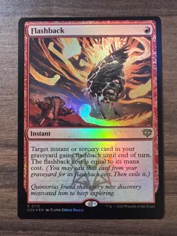 Flashback 115 Rare Secrets of Strixhaven Magic: The Gathering Foil Near Mint - Image 1