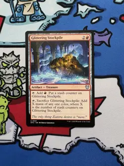 Glittering Stockpile x1 Mtg Outlaws of Thunder Junction Commander - Image 1