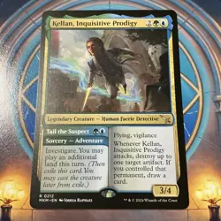 Kellan, Inquisitive Prodigy Murders at Karlov Manor Regular MTG M/NM - Image 1