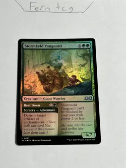 Magic the Gathering Stormkeld Vanguard Foil NM Wilds of Eldraine Ships Same Day - Image 1