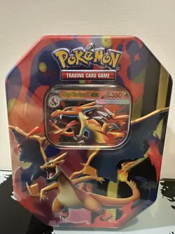 Lot of 2 Pokemon TCG Mega Charizard X + Y ex Tin Bundle Sealed - Image 3