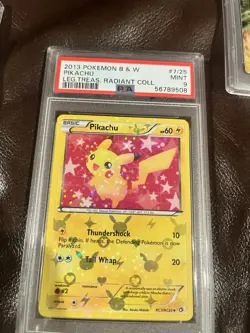 Pokemon 2014 Pikachu Legendary Treasures Radiant Collection PSA MINT 9 - Image 1