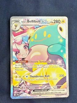 Iono’s Bellibolt ex 183/159 SIR Pokemon Journey Together NM - Image 1
