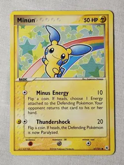 Played (LP) Minum - Non-Holo #67 Hidden Legends Pokemon TCG - Image 1