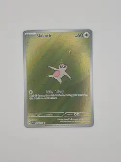 Pokemon TCG Slakoth Illustration Surging Sparks 212/191 - Image 1