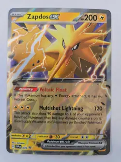 Zapdos ex 049 Holo P Scarlet & Violet Promo NM/M Pokemon - Image 1