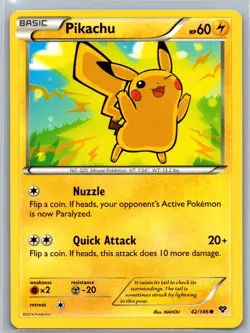 Pikachu 42/146 C XY LP Pokemon - Image 1