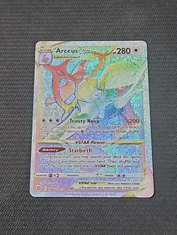 Pokemon Brilliant Stars "Arceus VSTAR" 176/172 / Secret Rare / Near Mint - Image 1