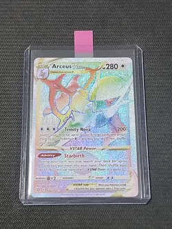 Pokemon Brilliant Stars "Arceus VSTAR" 176/172 / Secret Rare / Near Mint - Image 4
