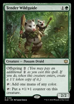 MTG - Tender Wildguide - Bloomburrow - X1 - (NM) - - Image 1
