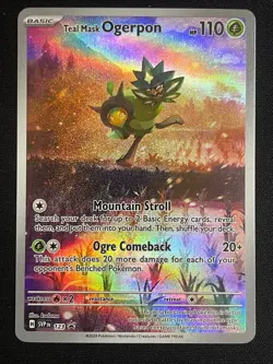 Pokemon Teal Mask Ogerpon Promo SV: Scarlet & Violet Promo Cards 123 NM - Image 1