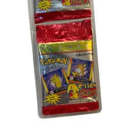 Vintage 1999 Pokemon Action Flipz 2 Pack Blister Sealed ArtBox Premier - Image 3
