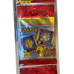Vintage 1999 Pokemon Action Flipz 2 Pack Blister Sealed ArtBox Premier - Image 4