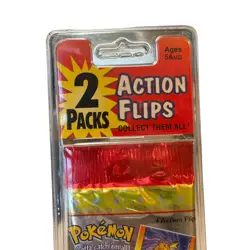 Vintage 1999 Pokemon Action Flipz 2 Pack Blister Sealed ArtBox Premier - Image 5