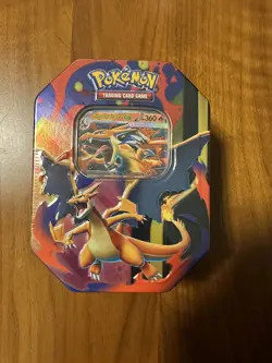 Factory Sealed Pokemon Mega Charizard Y Ex Tin - Image 1