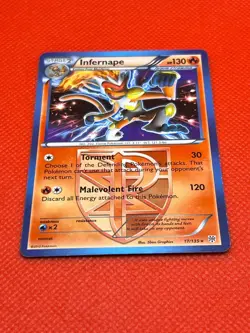 Pokemon Tcg Infernape 17/135 BW Plasma Storm Non Holo - Image 2