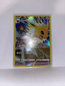 2022 Pokemon TCG SWSH Brilliant Stars TG04/TG30 Jolteon Holo - Image 1