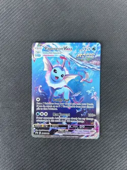 Vaporeon VMax NM LP Sword & Shield Promo SWSH182 Pokemon - Image 2