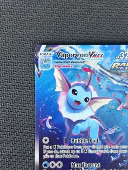 Vaporeon VMax NM LP Sword & Shield Promo SWSH182 Pokemon - Image 3