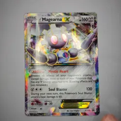 Magearna EX XY175 Holo Promo XY Promo Pokemon Damaged - Image 1