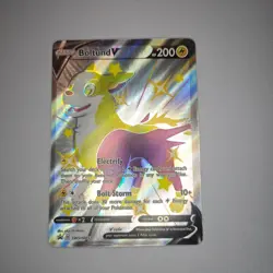 Boltund V SWSH085 Holo Promo Sword & Shield Promo Pokemon Damaged - Image 1