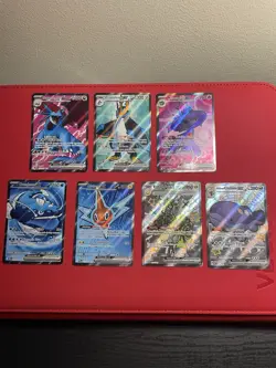 Full Art Ultra Rare Pokemon EX ***LOT OF 7*** — SV & MEGA era — Near Mint - Image 1