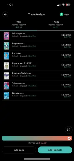 Full Art Ultra Rare Pokemon EX ***LOT OF 7*** — SV & MEGA era — Near Mint - Image 3