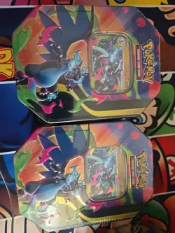 Pokemon - TCG - Mega Charizard X ex Tin Lot of 5 - Image 2