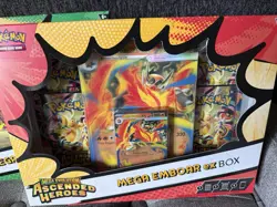 3 Pokemon TCG Mega Evolution Ascended Heroes ex Box Lot + First Partner box - Image 2