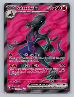 Salazzle ex 101/088 Ultra Rare Perfect Order Pokemon NM - Image 1