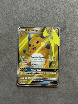 Raichu GX - SM90 Holo Promo Sun & Moon Promo Pokemon Near Mint - Image 1