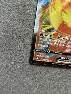 Flareon VMAX Ultra Rare SWSH07: Evolving Skies 018/203 NM Pokemon TCG - Image 5