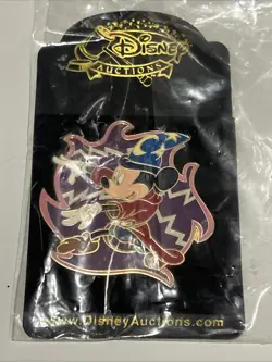 Disney Auctions Pin Mickey Mouse LE500 LE 500 New On Card MINT v44 - Image 5