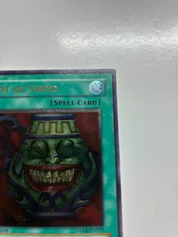 USA Seller Yugioh Pot of Greed DPKB-EN029 Ultimate Rare 1st Edition VLP/NM - Image 4