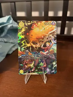 Zeus OP11-106 SP ADVENTURE ON KAMI'S ISLAND EB04 ONE PIECE - GRADE WORTHY - Image 1