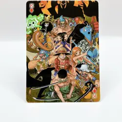 Luffy Zoro Nami Sanji One Piece Golden Playing Cards Jump Festa Anime Japan F/S - Image 1