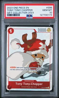 2023 ONE PIECE GIFT COLL 2023 #006 TONY TONY CHOPPER PSA 10 - Image 1