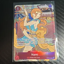 Nami (English Version 1st Anniversary Set) OP01-016 One Piece Promo NM - Image 1